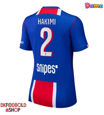 Paris Saint-Germain Achraf Hakimi #2 Hjemmebanetrøje Dame 2026-27 Kort ærmer